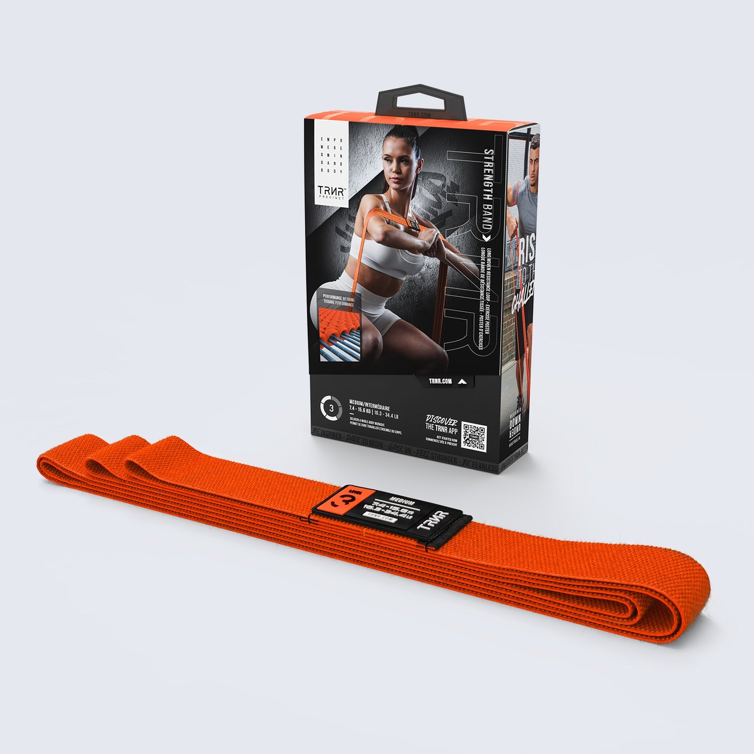 TRNR Strength Band & Packaging