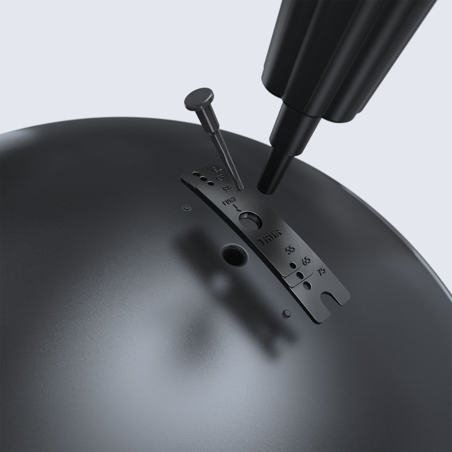 TRNR Innovative Dual Tool | All-in-One Inflation Guide & Plug Remover for Gym Balls